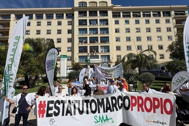 Huelga médica Málaga paraliza consultas
