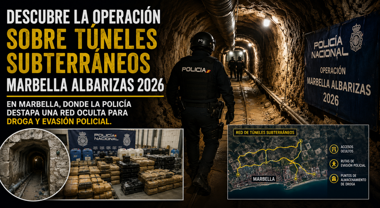 túneles subterráneos Marbella