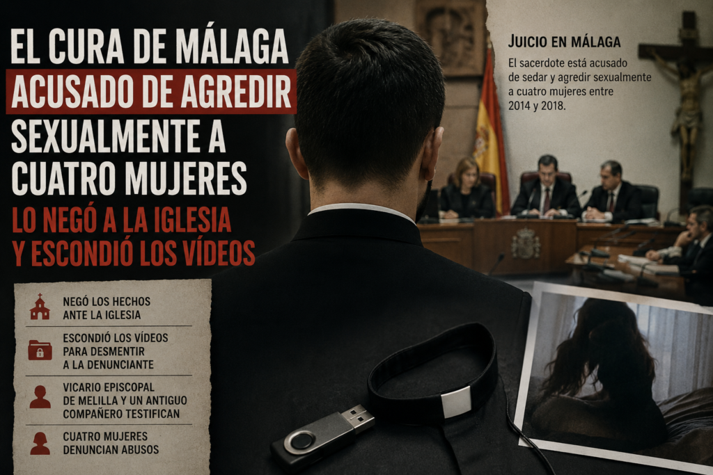 Cura de Málaga denunciado por agresiones sexuales: 7 claves del impactante juicio que sacude a la Iglesia cura de Málaga