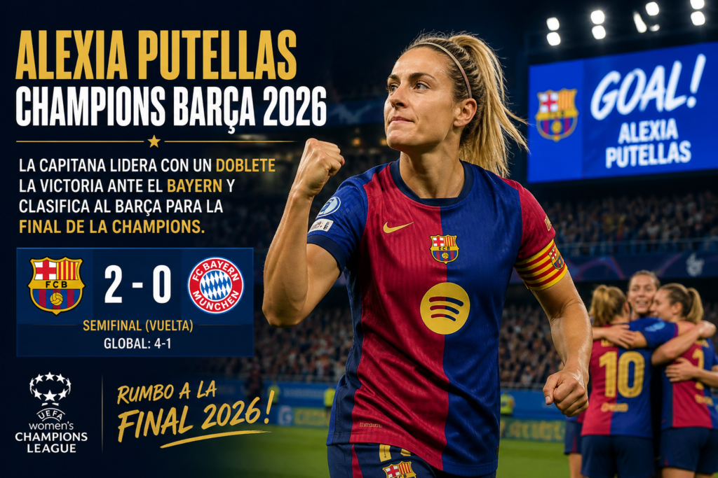 Alexia Putellas Champions Barça 2026