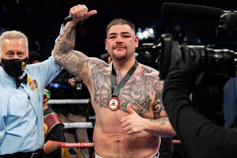 Andy Ruiz desafía a Joshua, Fury, Wilder y Usyk para sus últimos años en el boxeo