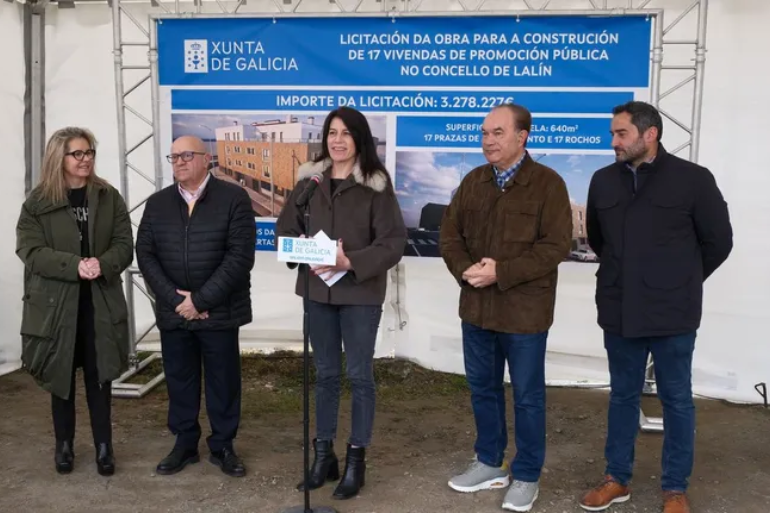 Siete empresas compiten por 17 viviendas públicas en Lalín