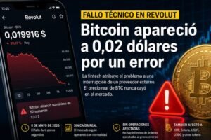 Revolut asusta al mercado cripto