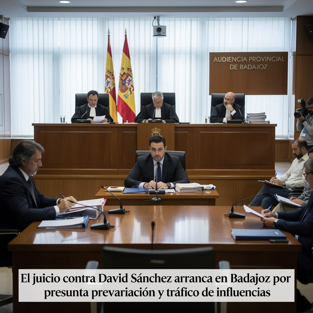 Juicio contra David Sánchez: 9 claves impactantes sobre el caso de prevaricación y tráfico de influencias juicio contra David Sánchez