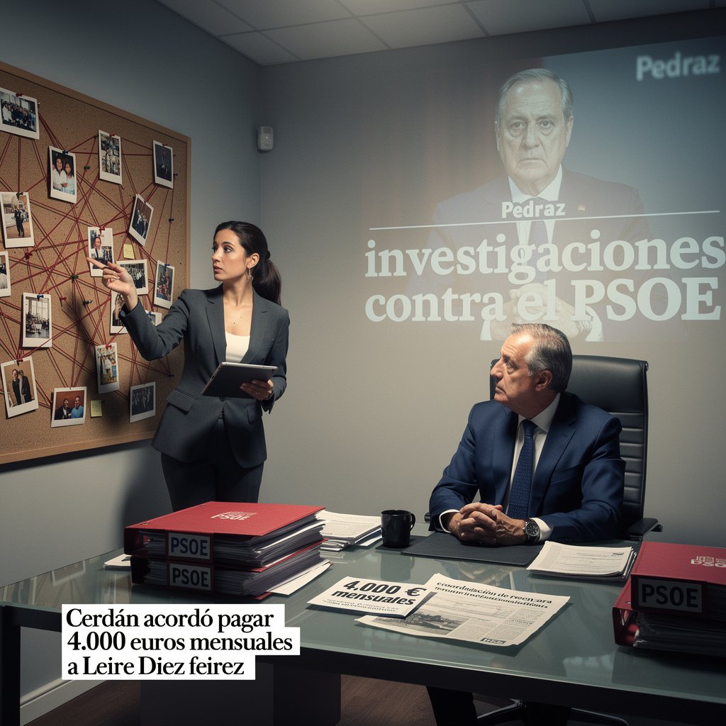 Cerdán pactó pagar 4.000 euros a Leire Díez: 10 claves esenciales sobre la red que habría intentado frenar causas contra el PSOE Cerdán