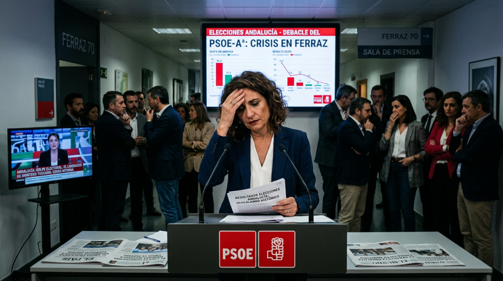 debacle andaluza del PSOE