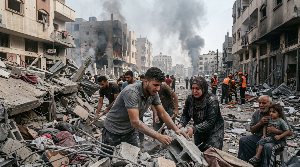 bombardeos Gaza