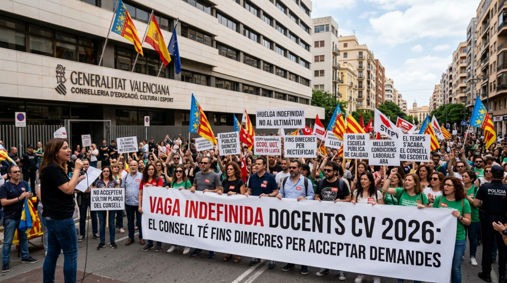 Huelga docente