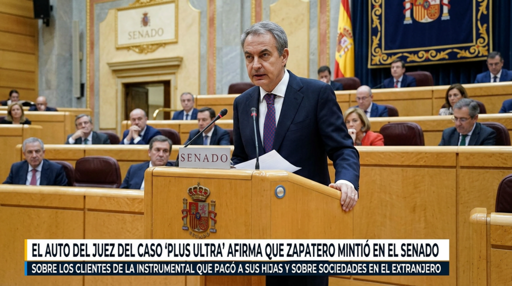 Zapatero mintió en el Senado: 7 pruebas explosivas que complican aún más el caso Plus Ultra Zapatero