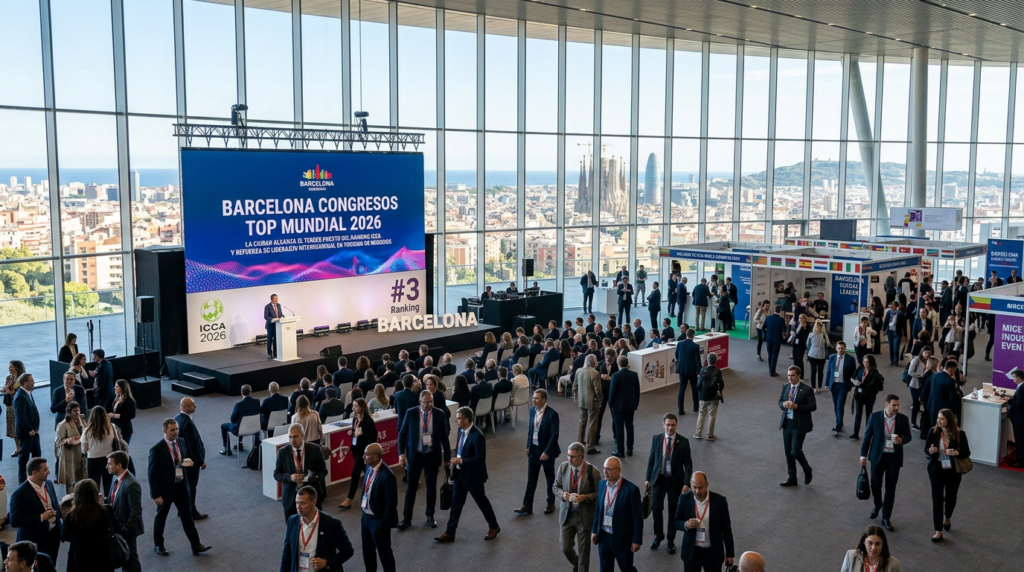 Barcelona congresos top mundial