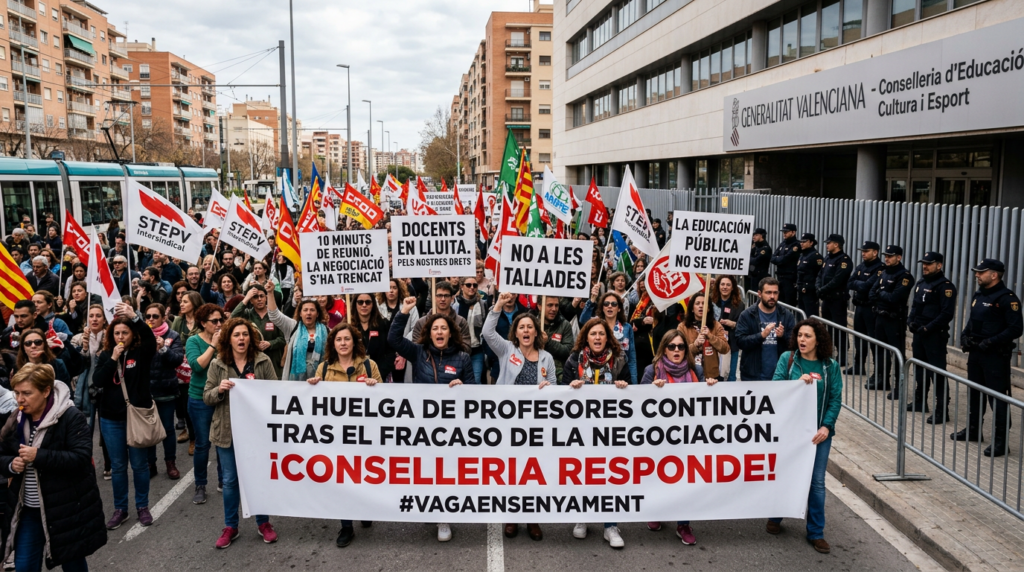  huelga de profesores