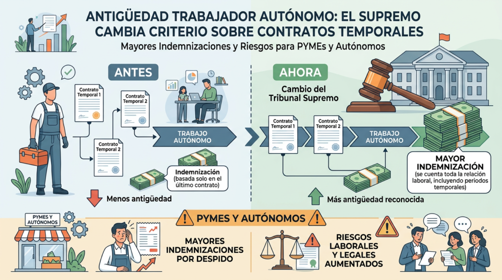 antigüedad trabajador autónomo