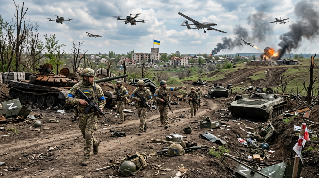 Guerra en Ucrania 2026 cambia el rumbo: 35.000 bajas rusas mensuales y avances clave de Kiev en el frente guerra en Ucrania