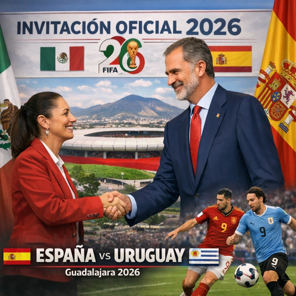 Invitación histórica 2026: el rey Felipe VI asiste al Mundial en México tras aceptar el gesto de Sheinbaum Felipe VI