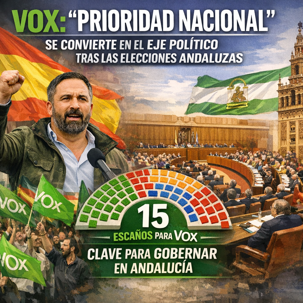 Vox prioridad nacional: 7 claves del histórico avance que deja a Moreno en manos de Abascal Vox prioridad nacional