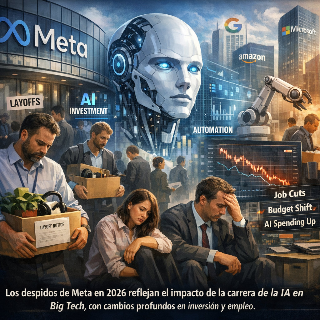 Despidos de Meta: 7 claves esenciales del precio real de la inteligencia artificial Meta