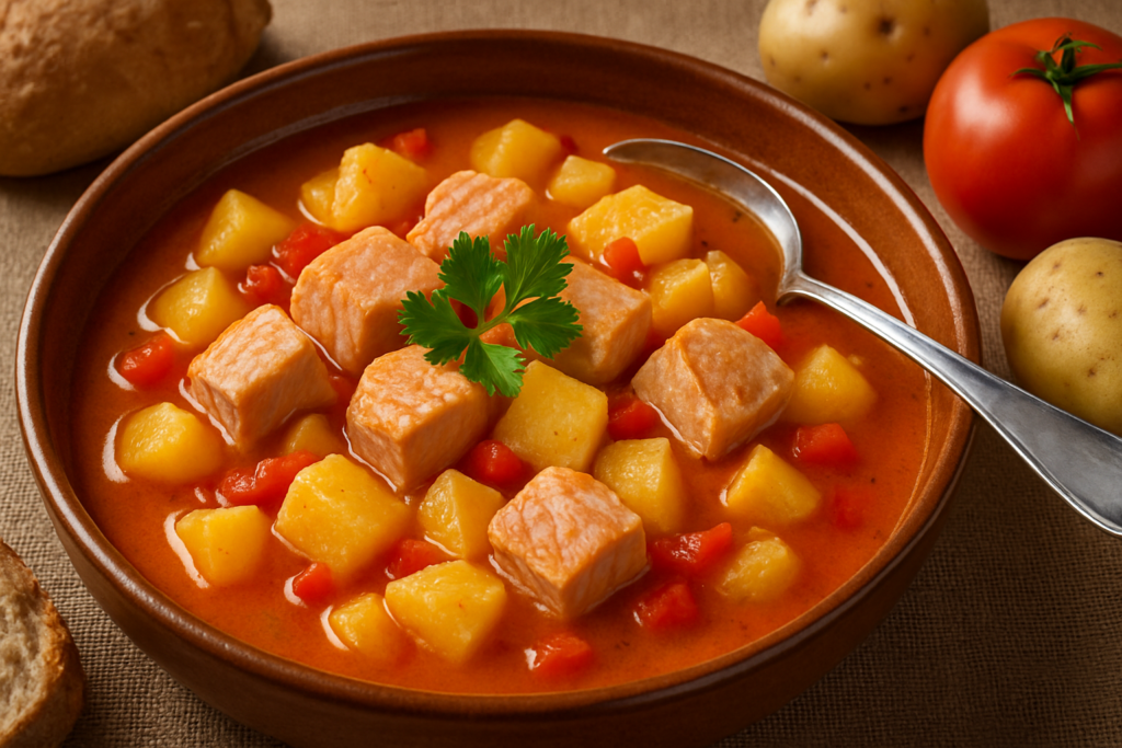 marmitako de atún