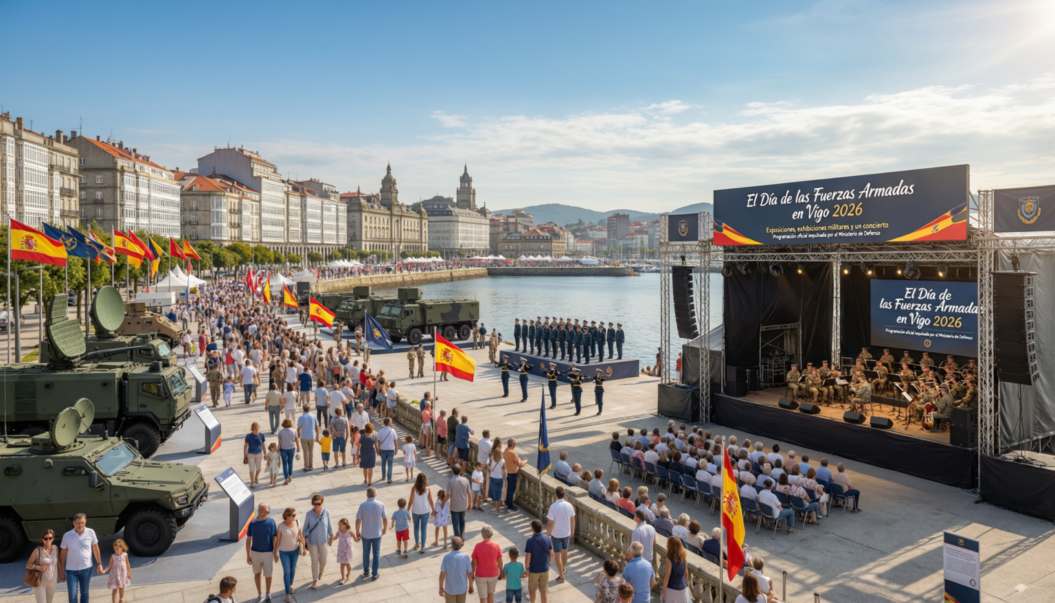 Día de las Fuerzas Armadas en Vigo
