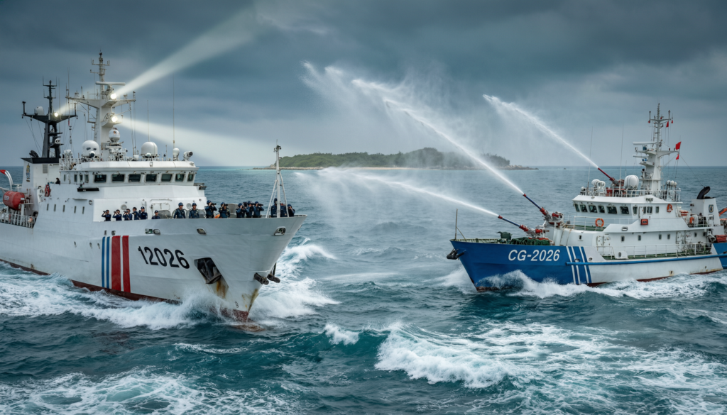 Enfrentamiento guardacostas China Taiwán 2026: 7 claves esenciales del tenso choque en la isla Pratas enfrentamiento guardacostas China