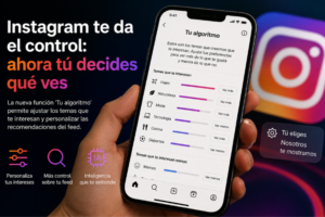 Instagram da un giro histórico