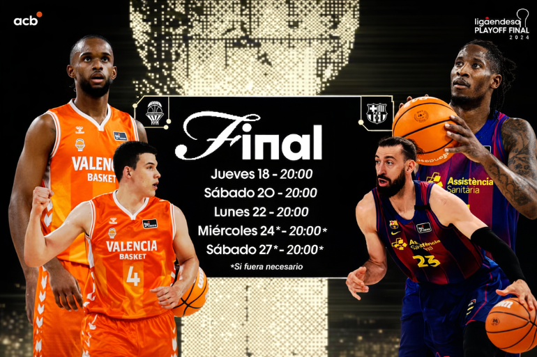 Así queda la final de la Liga Endesa: horarios, emparejamientos y calendario completo