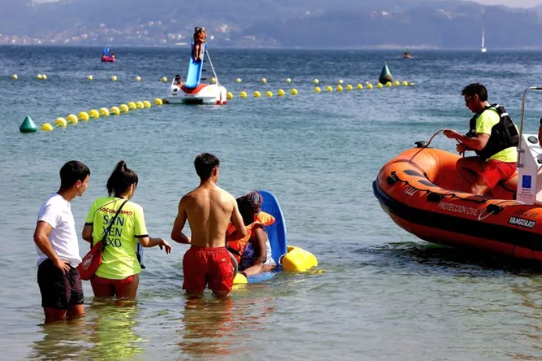 Sanxenxo activa socorristas en 4 playas desde el viernes