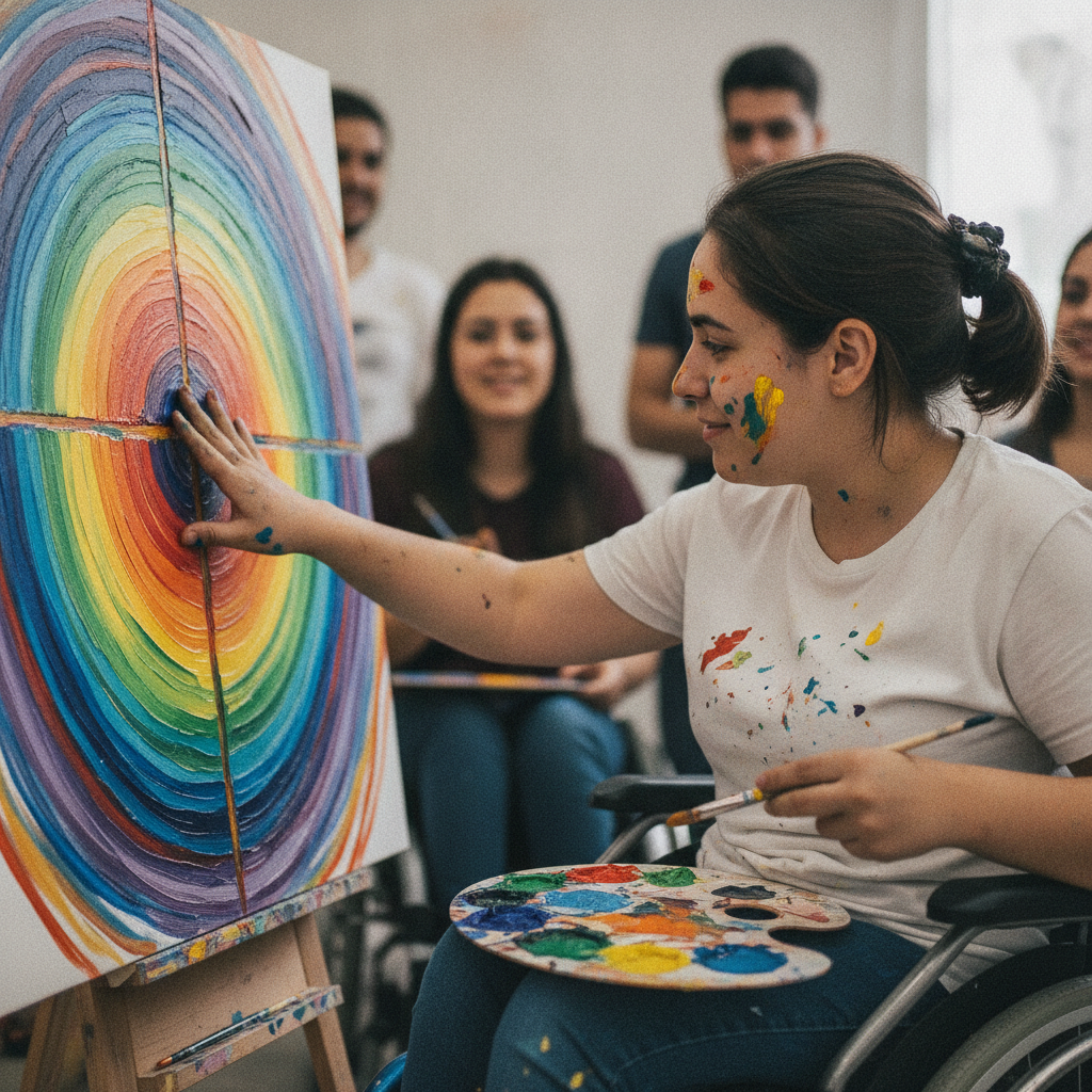 Beatriz de Silva presenta ‘Todos los Colores’, una mirada a la discapacidad Beatriz de Silva presenta 'Todos los Colores', una mirada a la discapacidad