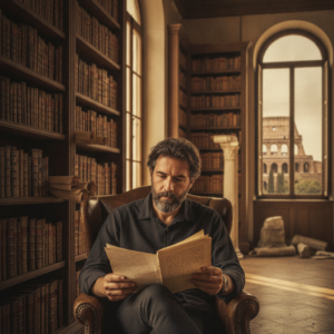 Juan Tranche presenta su novela "Innocentia" ambientada en Roma
