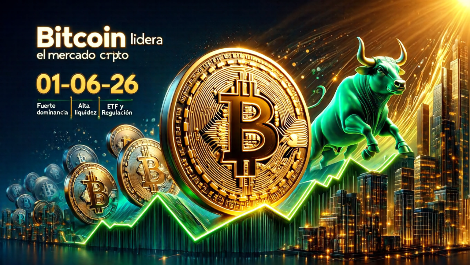 Bitcoin domina el mercado cripto: 8 señales poderosas para junio bitcoin