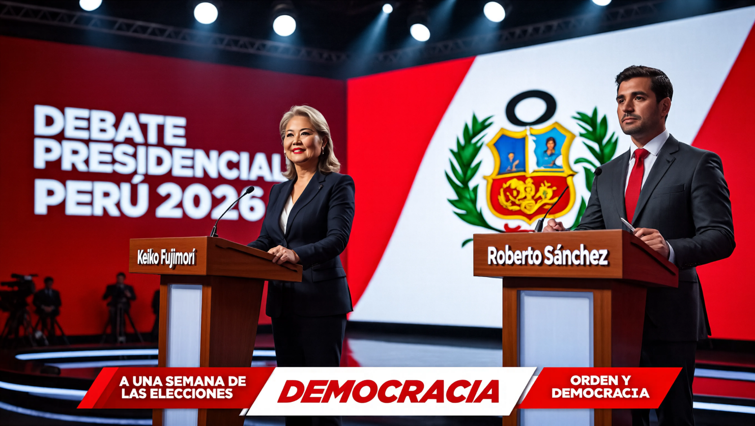 debate presidencial de Perú