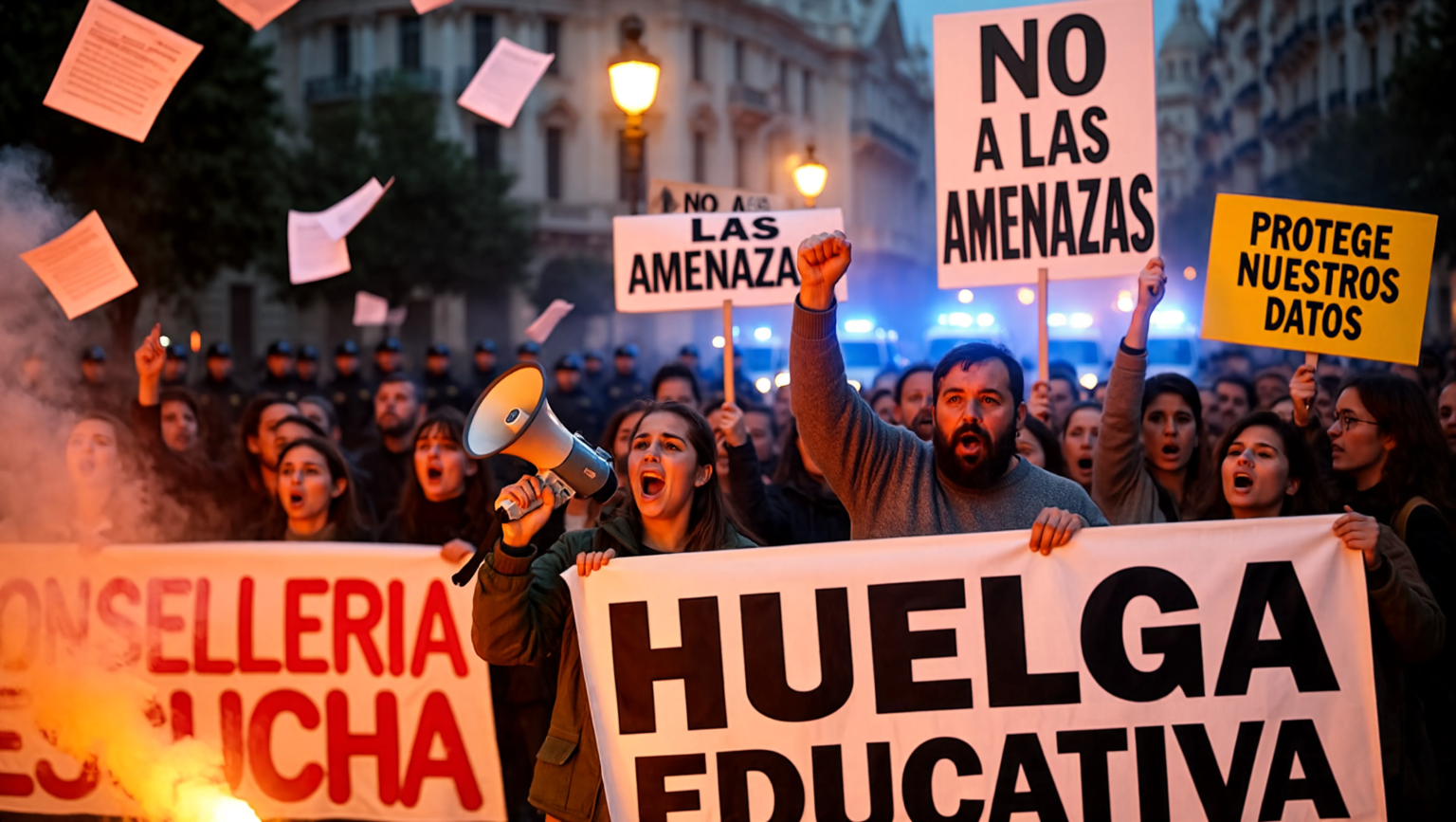 huelga educativa
