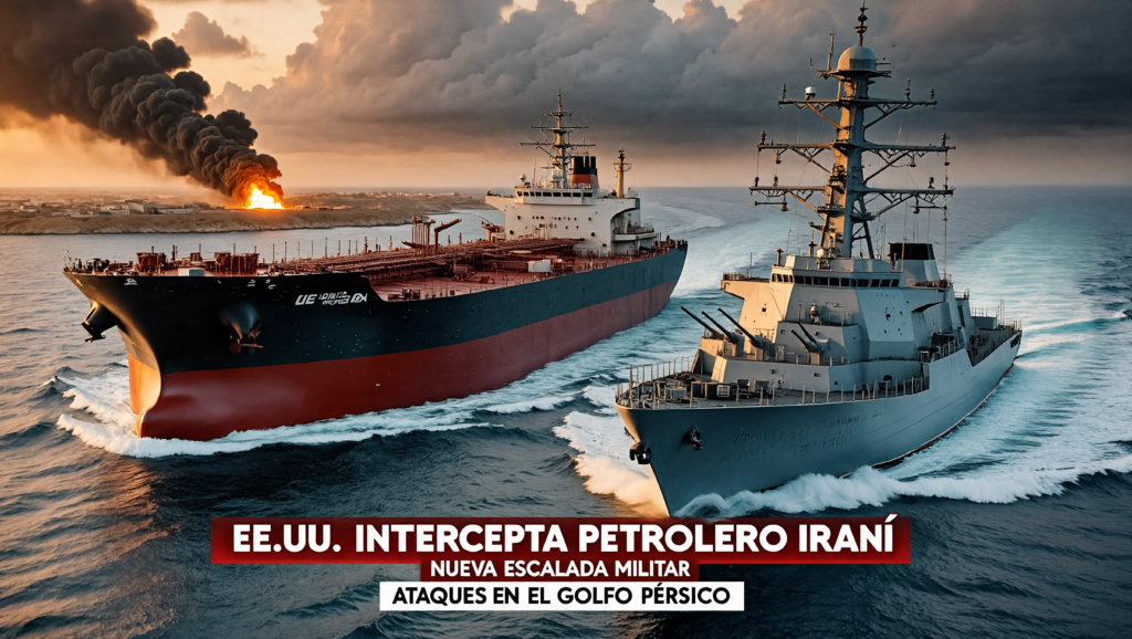 EE.UU. intercepta petrolero iraní