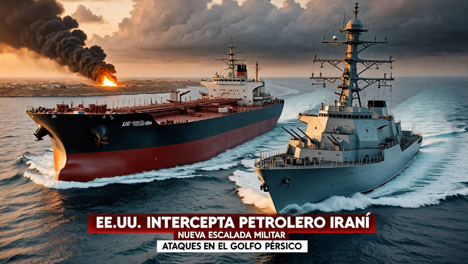 EE.UU. intercepta petrolero iraní