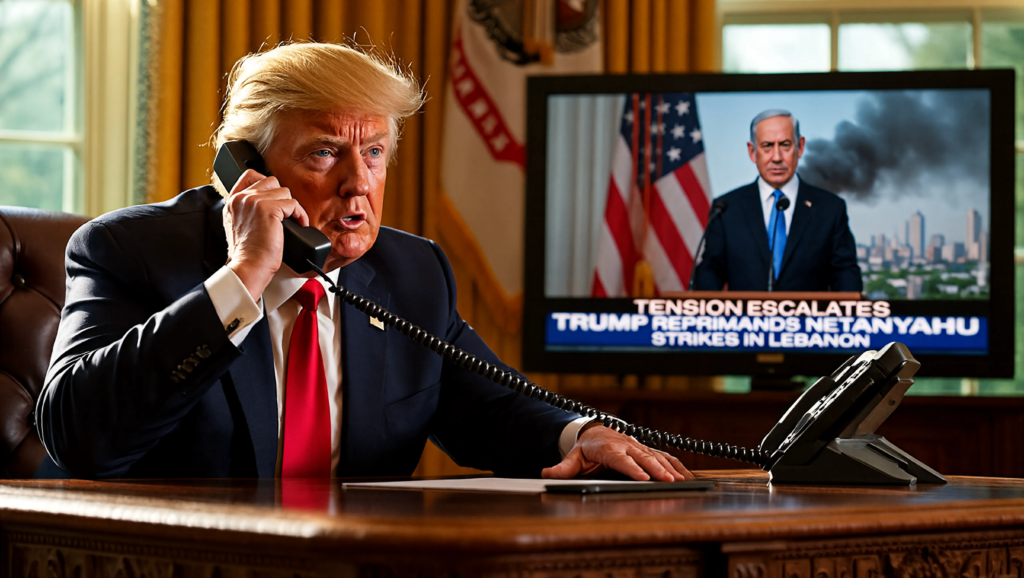 tensión entre Trump y Netanyahu