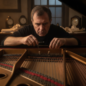 Un talento único: El afinador de pianos y su vida al límite