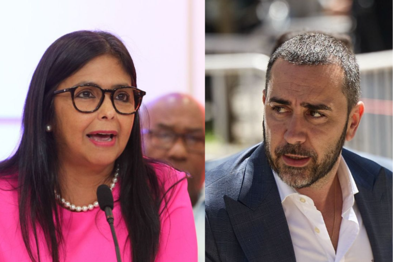 Delcy Rodríguez demanda a Víctor de Aldama por sus acusaciones sobre la presunta financiación irregular del PSOE Delcy Rodríguez demanda a Víctor de Aldama