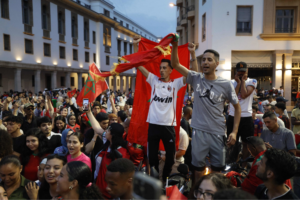 Disturbios tras la eliminación de Marruecos del Mundial dejan incidentes en varias ciudades europeas Disturbios tras la eliminación de Marruecos del Mundial