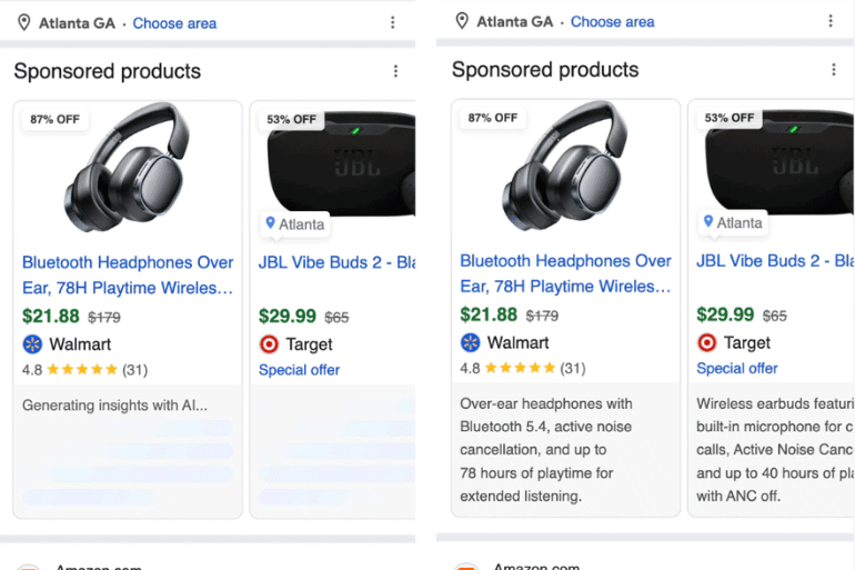 Google prueba descripciones generadas por IA en los anuncios de Shopping: así puede cambiar el comercio online Google prueba descripciones generadas por IA en los anuncios de Shopping
