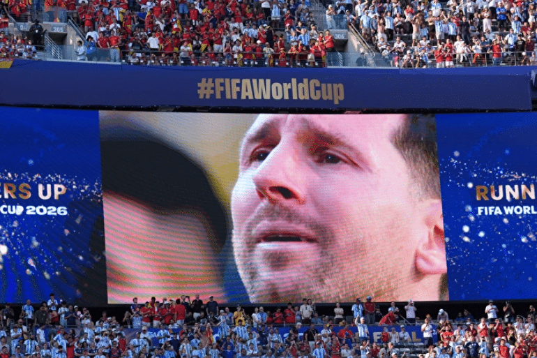 Las lágrimas de Messi marcan la histórica noche en la que España conquistó el Mundial Las lágrimas de Messi