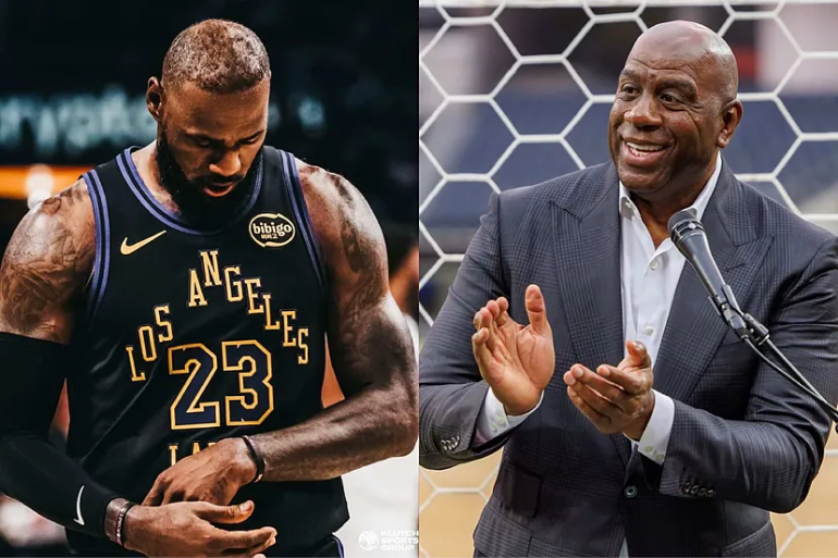 Magic Johnson se despide de LeBron James tras su salida de los Lakers: «Cambiaste la historia de la franquicia» Magic Johnson se despide de LeBron James