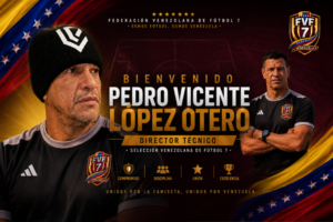 Pedro Vicente López Otero, nuevo seleccionador de la Vinotinto de Fútbol 7