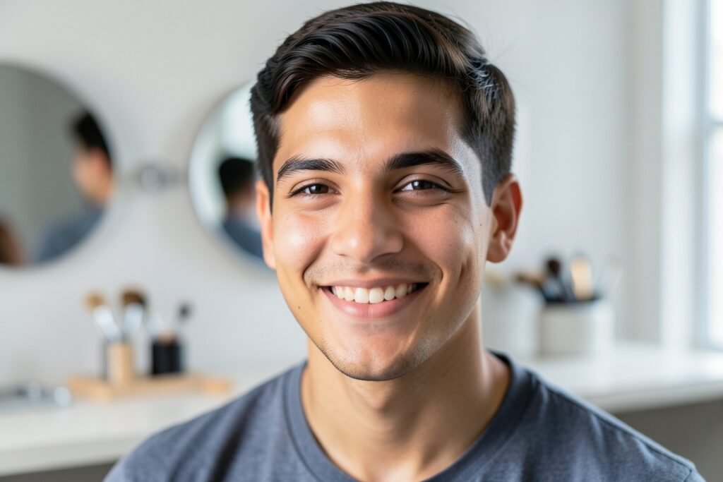 Armonización facial, clave en el cambio de imagen de Vinícius Júnior