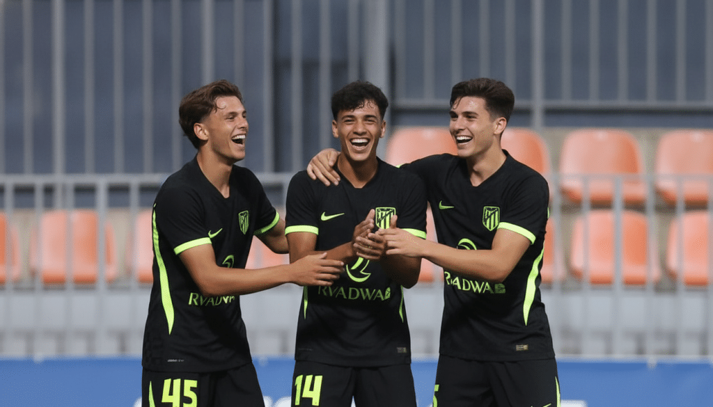 Arnau Ortiz busca consolidarse en el Atlético tras destaca en amistosos