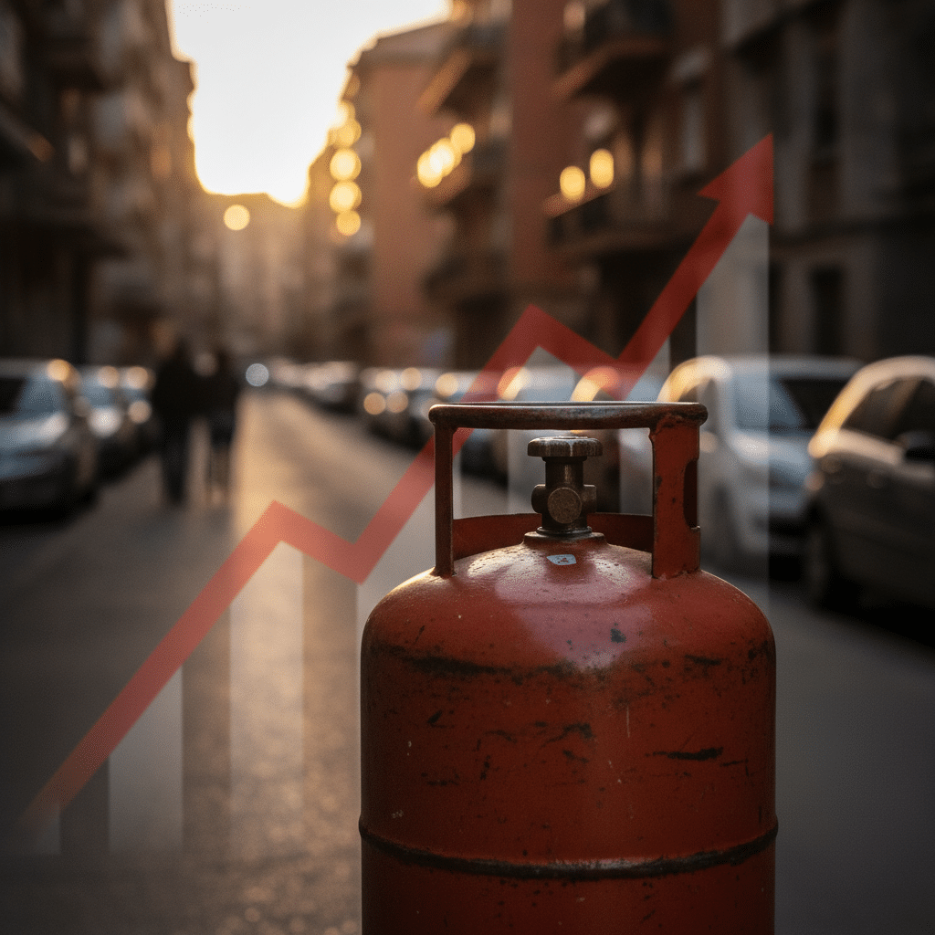 Bombona de butano sube un 15,9 % a partir del martes Bombona de butano sube un 15,9 % a partir del martes
