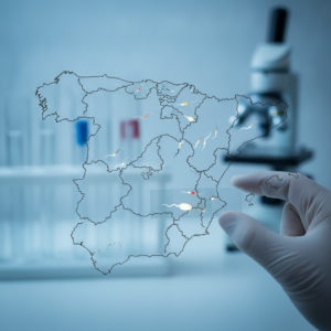 Diferencia en la calidad del esperma en España por regiones Diferencia en la calidad del esperma en España por regiones