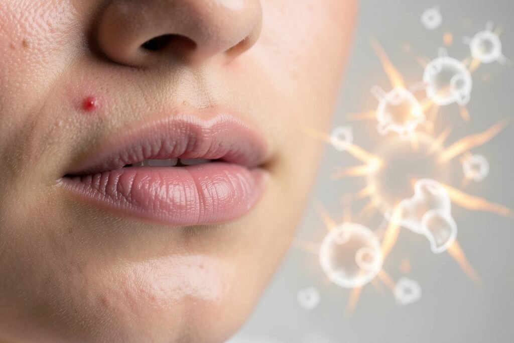 Herpes labial: causas y prevención basadas en el sistema inmunitario