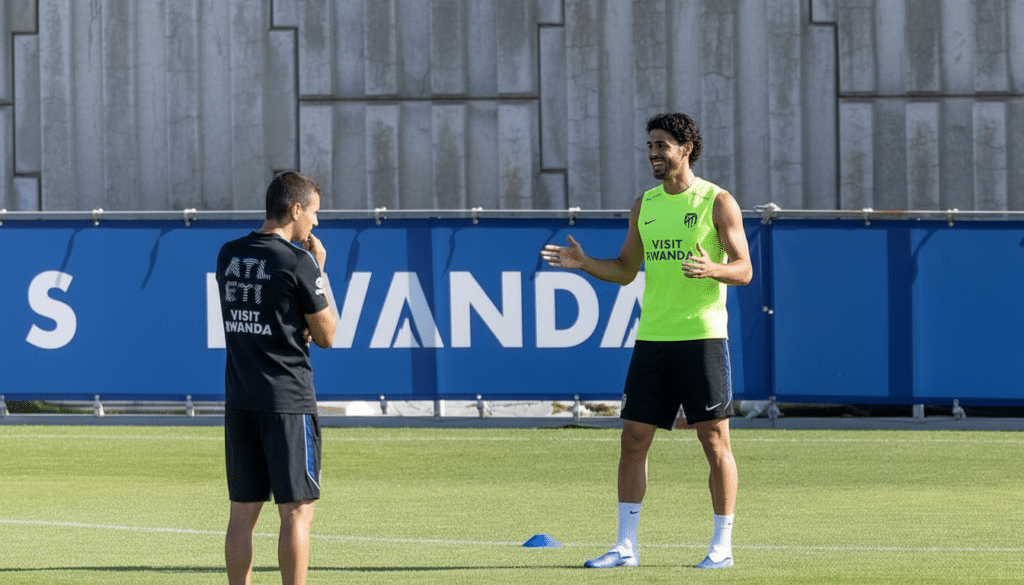Johnny Cardoso vuelve a jugar con Atlético de Madrid tras lesión