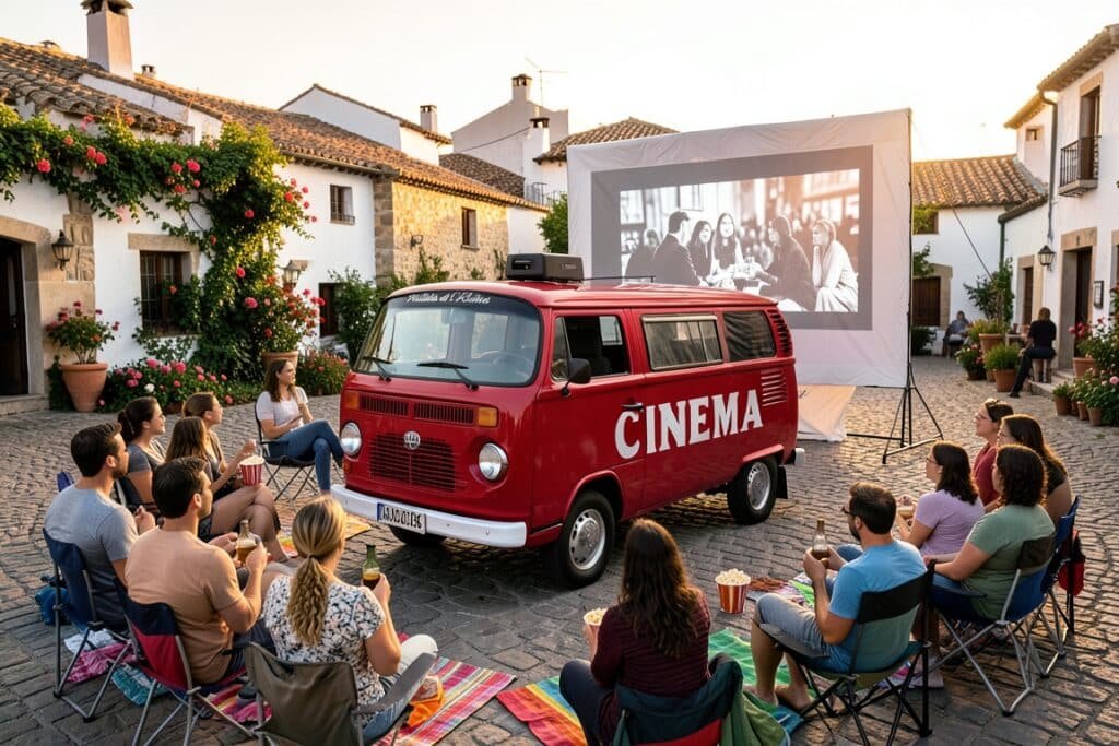 La Barraca Educativa lleva cine a 15 pueblos rurales en España