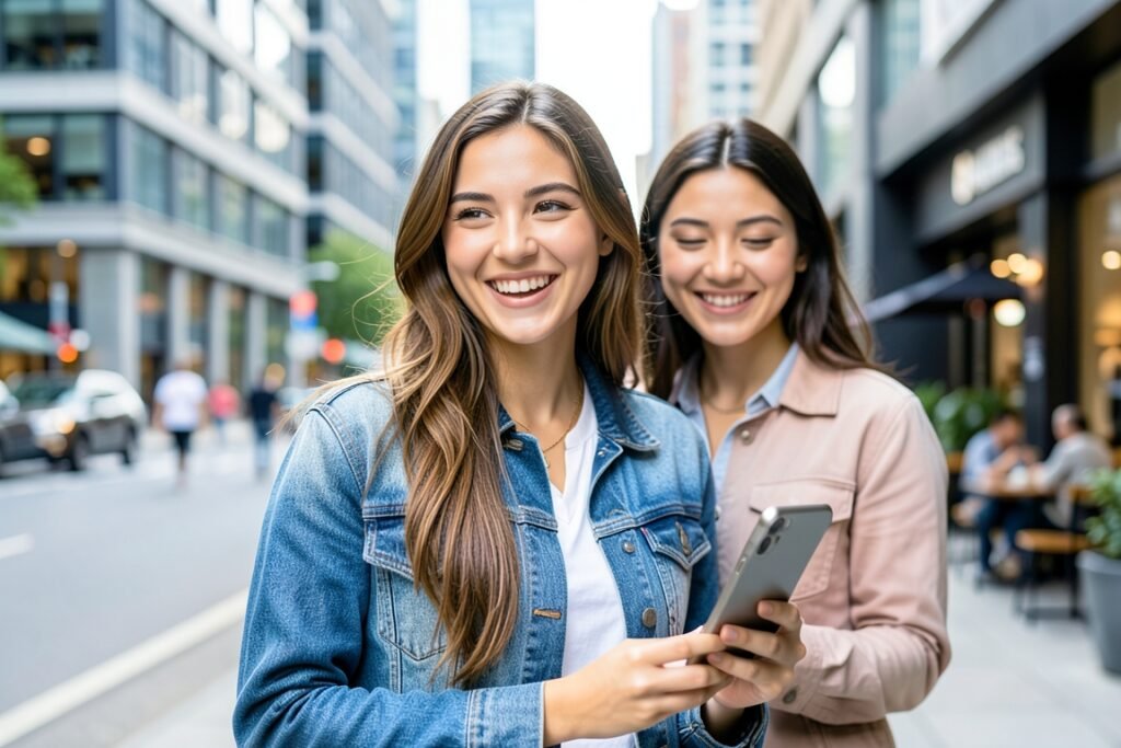 Marta Díaz presenta a su hermana y su inicio como influencer