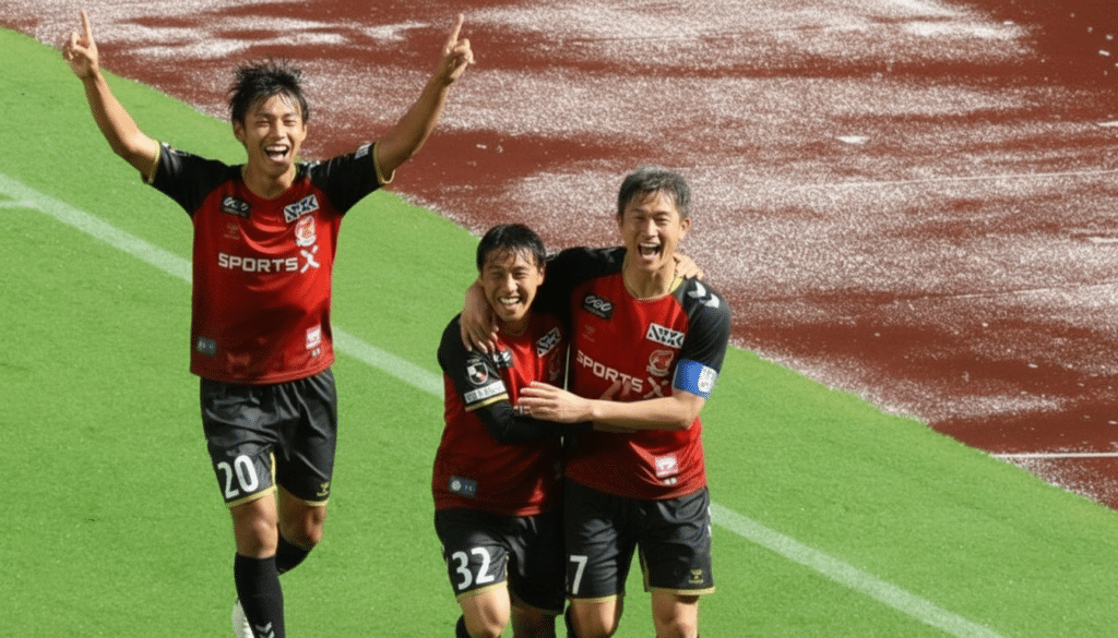 Miura marca a los 59 años su primer gol oficial tras cuatro años